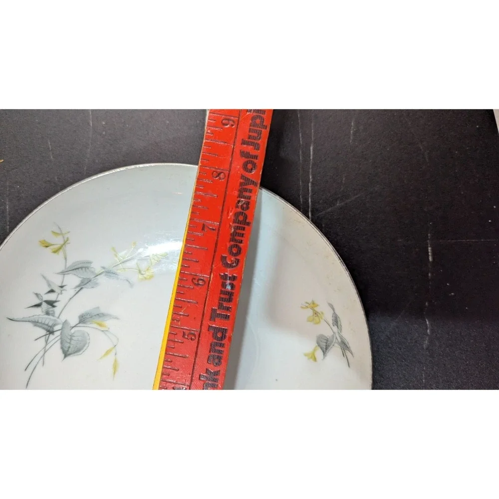 vtg Royal Tettau Spring‎ Bouquet Soup Bowls Set Of 2 Floral Porcelain Dishware